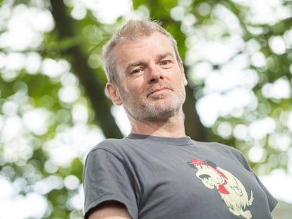 Mark Haddon, en agosto de 2019 durante el festival de Edimburgo.