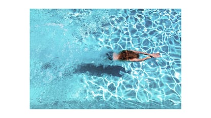 Clear and crystalline water.