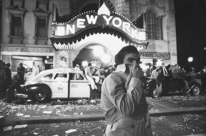 Martin Scorsese, durante el rodaje de 'New York, New York' en 1977.