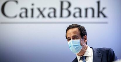 El consejero delegado de CaixaBank, Gonzalo Gortázar. 