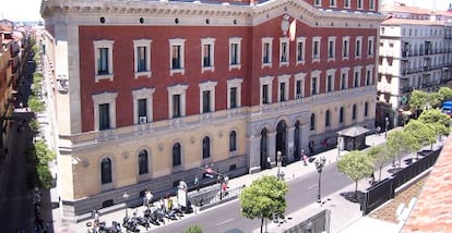 Sede del Tribunal de Cuentas en Madrid. 