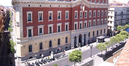 Sede del Tribunal de Cuentas, en Madrid.