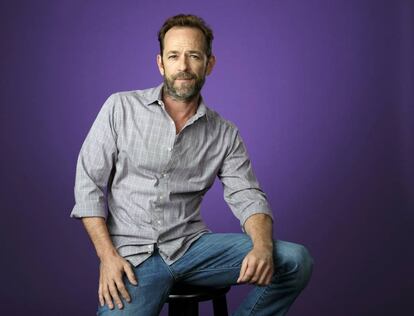 Luke Perry, en una fotografía tomada en 2018.