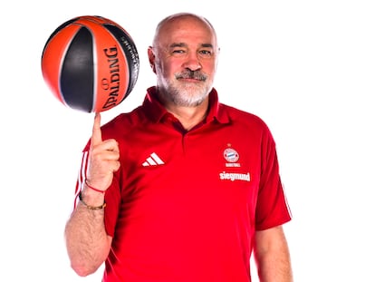 Pablo Laso, con el Bayern Múnich.