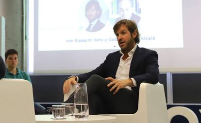 Rosauro Varo, en un encuentro en la Universidad Loyola Andalucía.
 
 