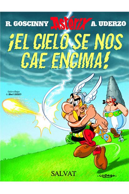 La portada del último álbum de 'Astérix', el 33º de la colección.