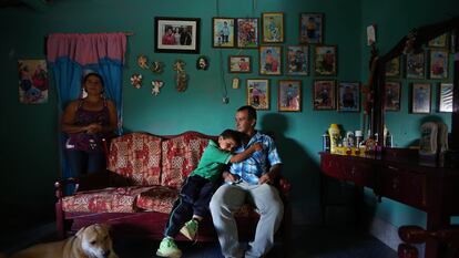 Alirio y su familia, vecinos de Yarumal, participan en el estudio.