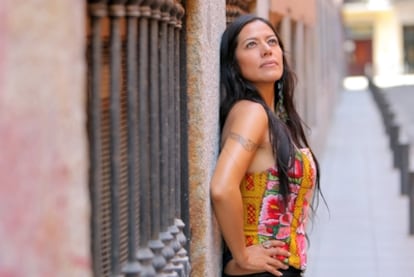 La cantante mexicana Lila Downs.