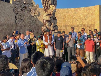 La protesta en la que han participado 11 Premios Nobel en Mérida.