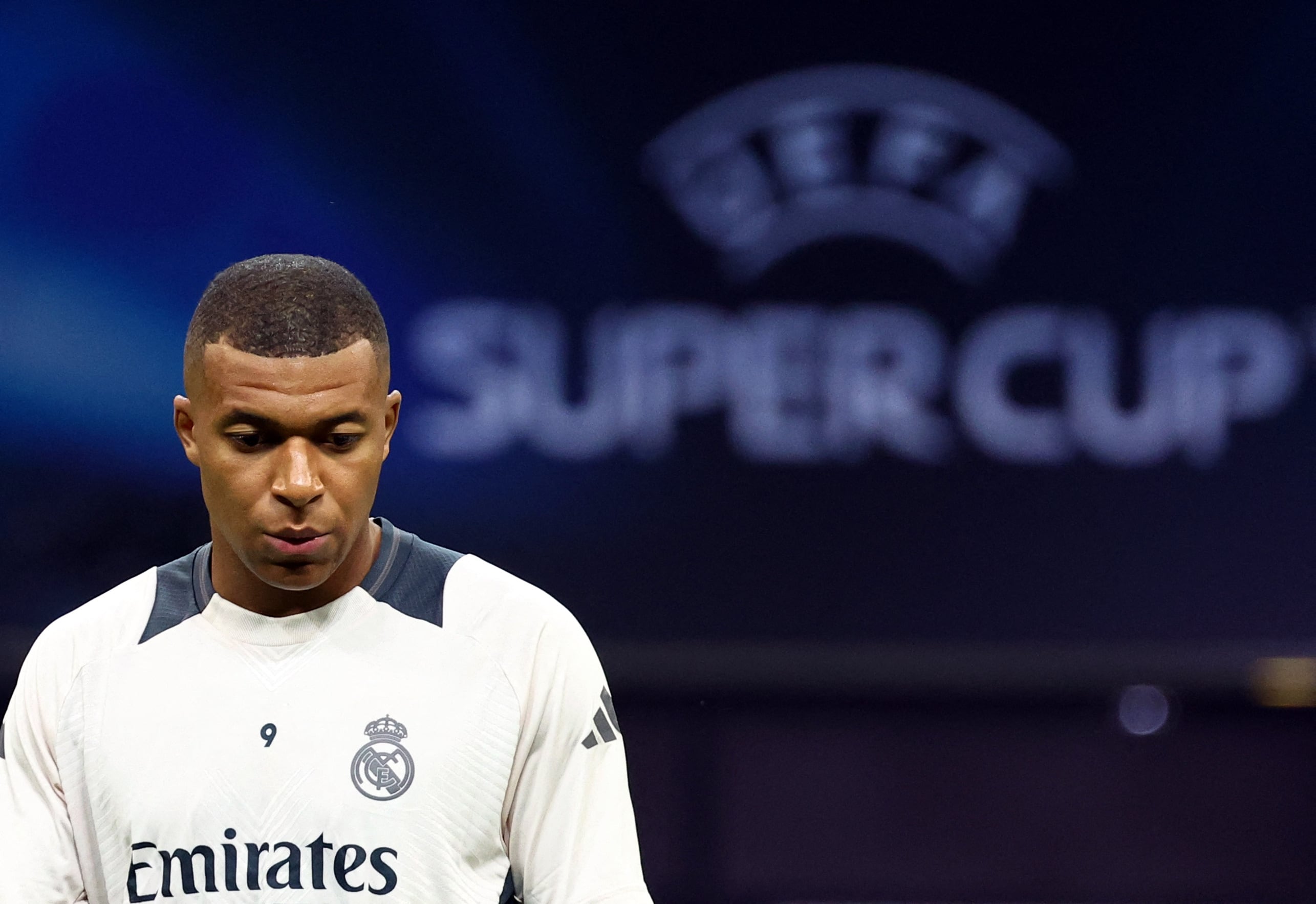 Real Madrid – Atalanta, final de la Supercopa 2024, en directo | Mbappé jugará de delantero centro con el número 9 