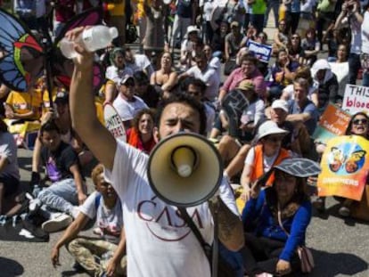 El fin del programa DACA es recibido con protestas en todo EE UU. Los inmigrantes asumen el desafío como el principio de una lucha legal a largo plazo