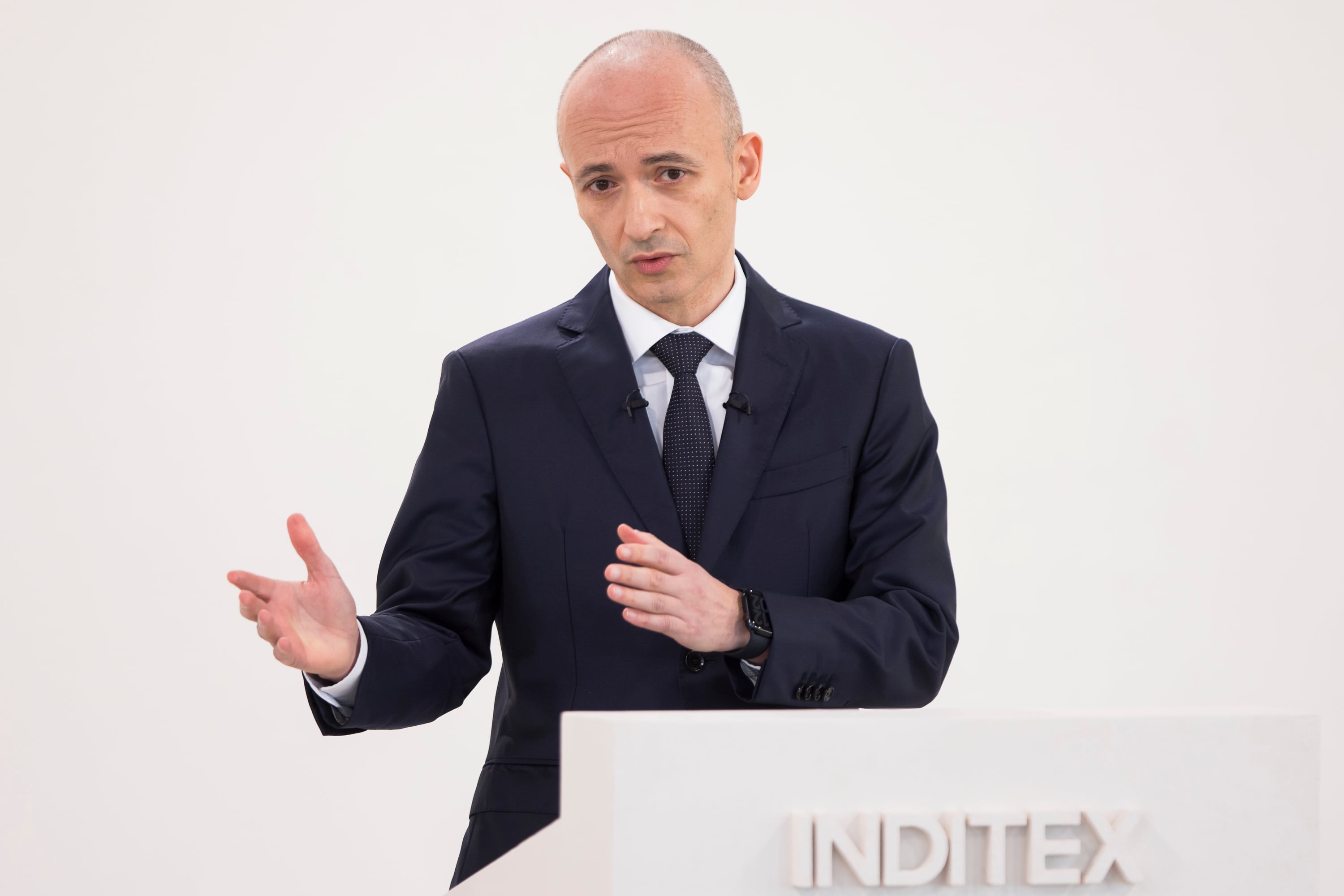 García Maceiras: "Inditex crece un 20% en España desde 2019 con un 27% menos de tiendas"