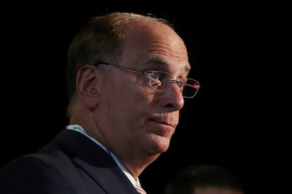 Larry Fink, presidente de BlackRock, en un acto en Nueva York en septiembre de 2018