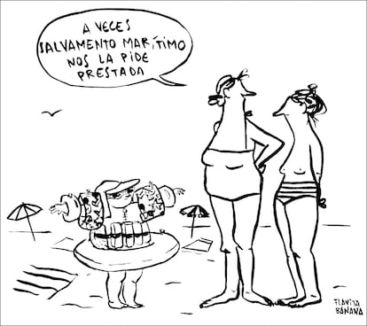 Viñeta de Flavita Banana del 17 de julio de 2025.