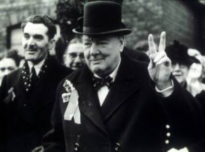 Winston Churchill.