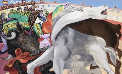 'Corrida: la muerte del torero' (1933). de Picasso. 