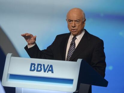 Francisco González, presidente de BBVA.