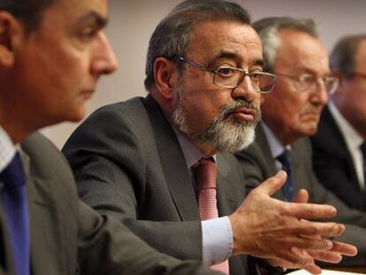 El presidente de la patronal Cierval, Jos&eacute; Vicente Gonz&aacute;lez, en una imagen de archivo durante un rueda de prensa.