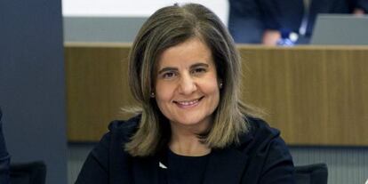 La ministra de Empleo, Fátima Báñez, en una imagen de archivo.