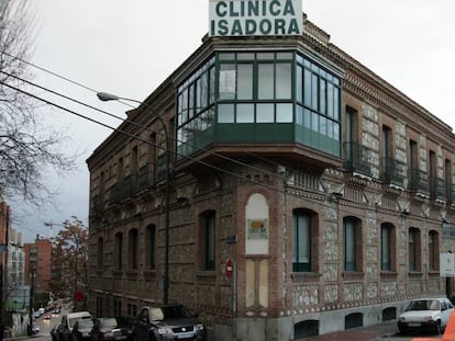 Imagen de archivo de la clínica Isadora.