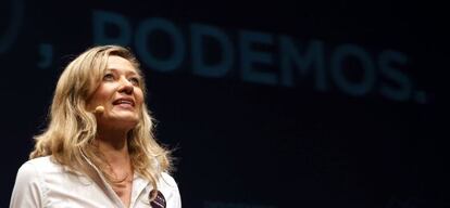 La candidata de Podemos Victoria Rosell.