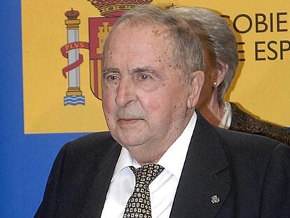 Félix Antonio González, en un homenaje en 2008.