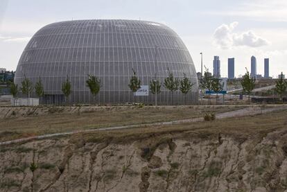 Imagen de archivo del Instituto de Medicina Legal, el único edificio que se levantó y que no se abrió hasta 2020, tras años de parálisis y poco antes de la pandemia.