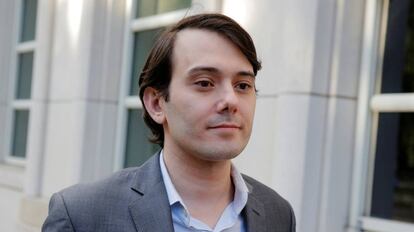 Martin Shkreli, el pasado verano al salir del tribunal en Brooklyn