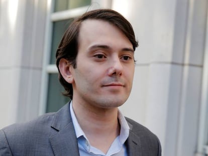 Martin Shkreli, el pasado verano al salir del tribunal en Brooklyn