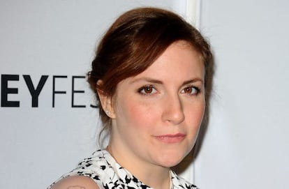 La actriz, guionista y productora Lena Dunham.