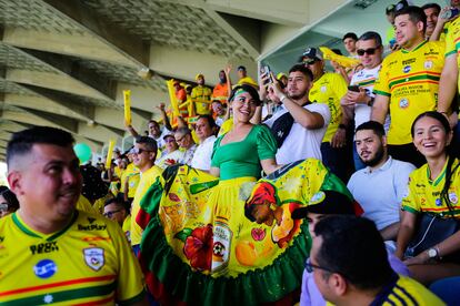 Aficionados del club de la ciudad costera.