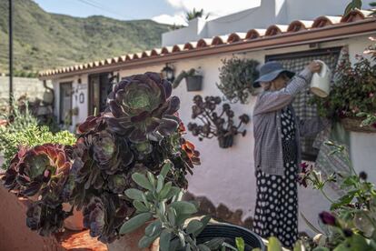 La vivienda de Pilar Alberto Báez, la más antigua de la localidad tinerfeña.