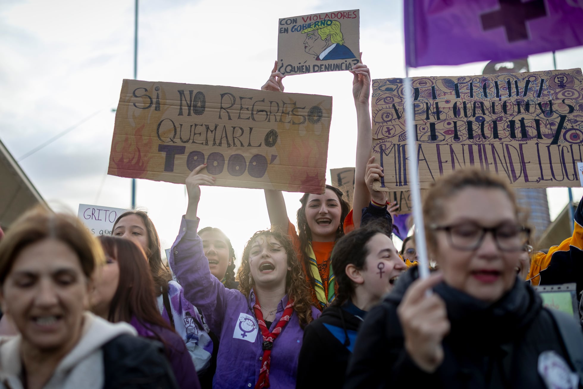 Manifestaciones por el 8M: horarios y recorridos por las principales ...