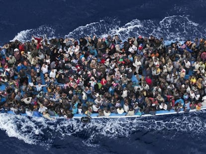 Fotograf&iacute;a de Massimo Sestini, World Press Photo 2015, que pone imagen al espect&aacute;culo que se ver&aacute; en el Lliure de Montju&iuml;c.