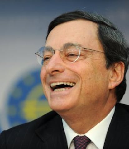 El presidente del banco Central Europeo, Mario Draghi