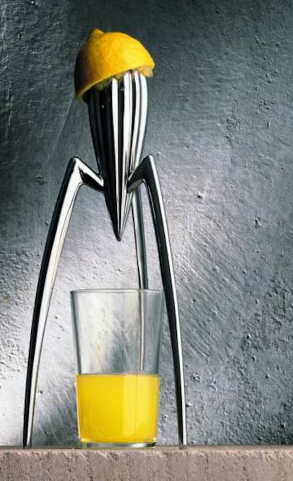 Juicy Salif, el exprimidor en forma de calamar que diseñó Starck para Alessi.