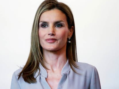 Letizia se vuelca con la moda española