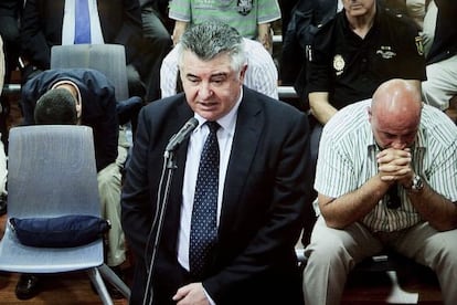 Juan Antonio Roca pictured during the Malaya trial.