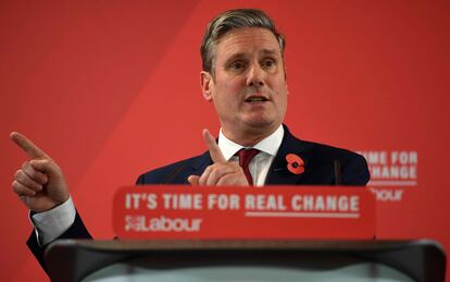 El nuevo líder del Partido Laborista británico, Keir Starmer, el pasado noviembre.