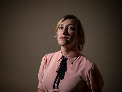 Abril Zamora, guionista, directora y protagonista de la serie 'Todo lo otro', en Madrid la semana pasada.