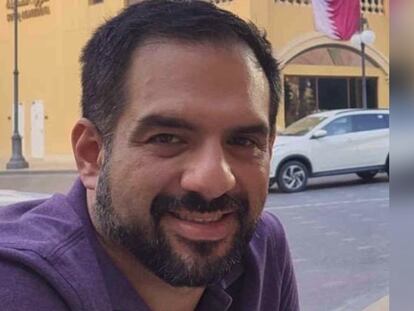 Manuel Guerrero Aviña, mexicano preso en Qatar por su orientación sexual, en una fotografía compartida en redes sociales.