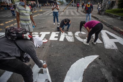 Protestas en Colombia