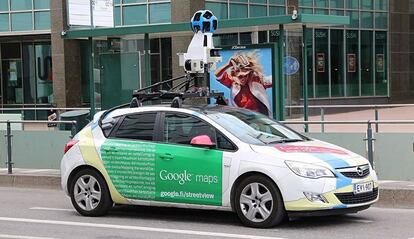 Coche de Gogle Maps.