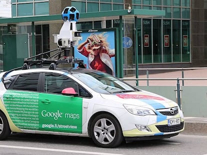 Coche de Gogle Maps.