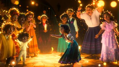 Un momento de 'Encanto', la nueva película de Disney.