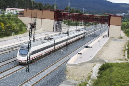 Estación de tren Barbanza-Padrón.