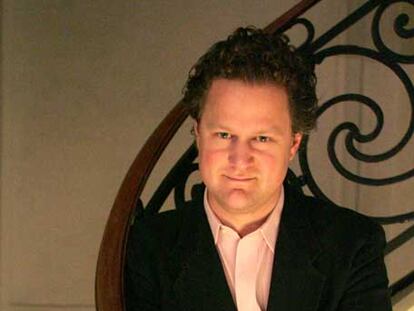 Florian Henckel von Donnersmarck, ayer en Madrid.