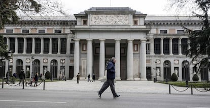 Fachada principal del Museo del Prado.