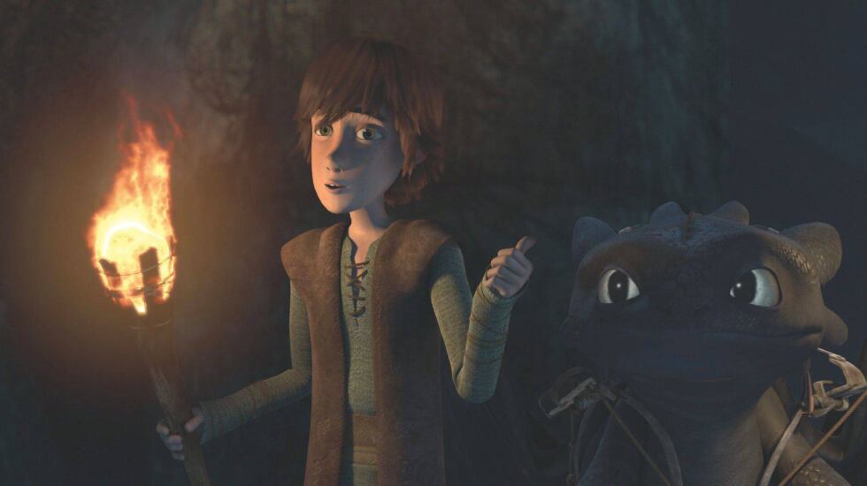 Imagen promocional de la serie 'Dragones: Jinetes de Mema'.
