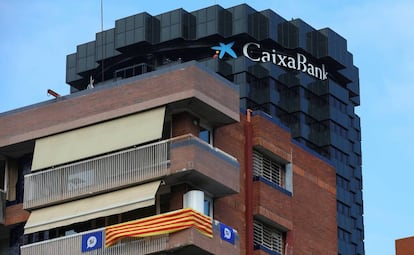 Edificio de la Caixa en Barcelona.